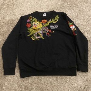 Zara Sweater - embroidered details